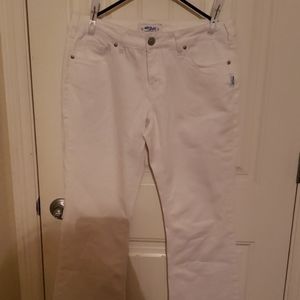 White Silver Suki Bootcut 32x33